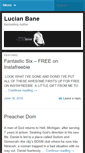 Mobile Screenshot of lucianbane.com