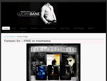 Tablet Screenshot of lucianbane.com